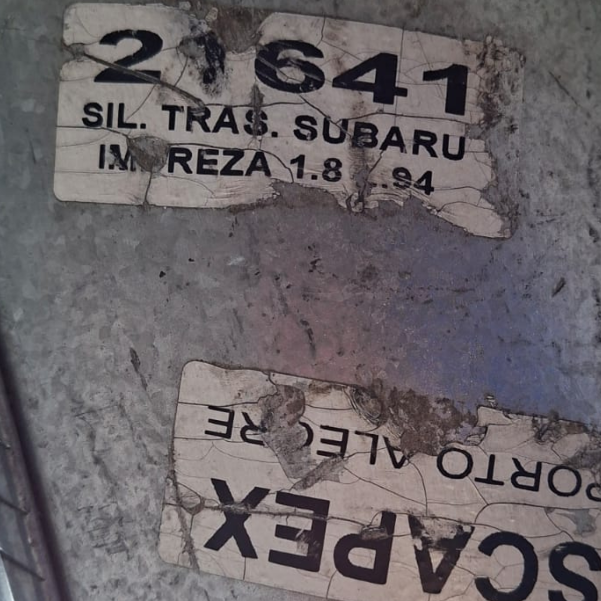 Escapamento Silencioso Subaru Impreza scapex 1.8 1992 a 2000 Novo