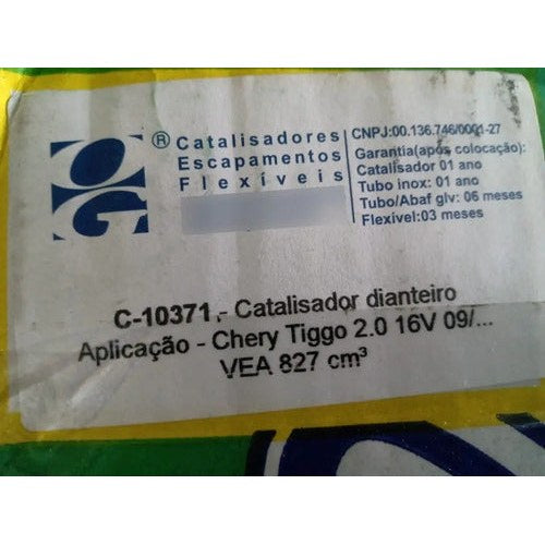 Catalisador Tiggo 2.0 16v 2009 a 2016