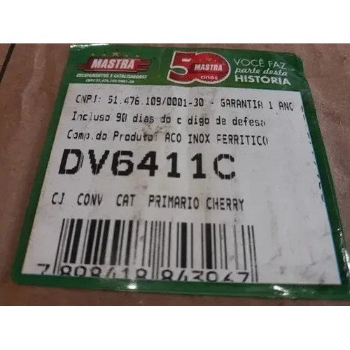 Catalisador Tiggo 2.0 16v 2009 a 2016