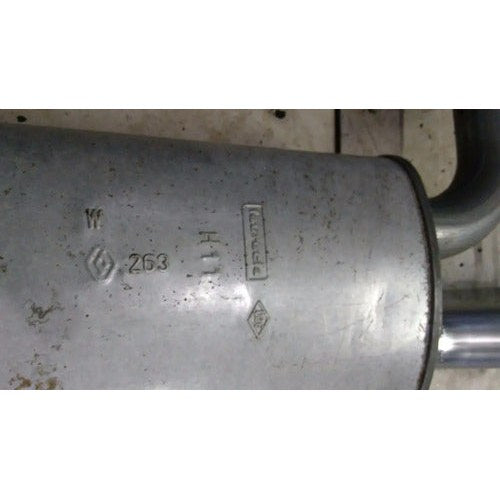 Conjunto Do Escapamento Da Renault Master 2.5 Original Inox