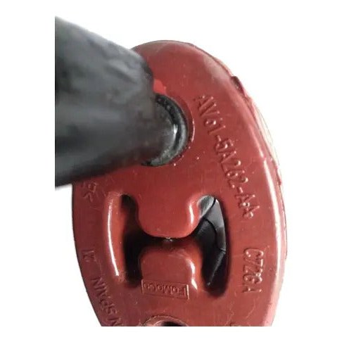 Coxim E Suporter Isolador Do Escapamento Ford Av61-5a262-aa