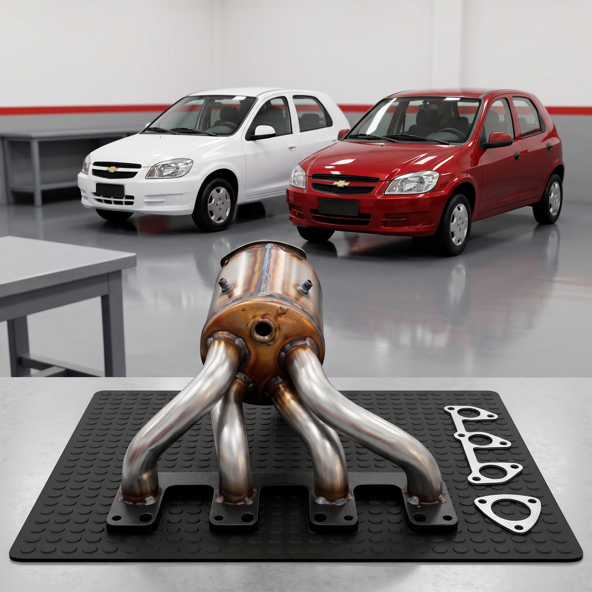 Catalisador Corsa 1.0 8v 2005 A 2012 Novo Scapex - Mãe