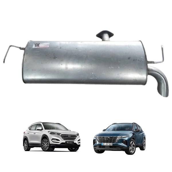 Escapamento Silencioso Hyundai New Tucson Tuper 1.6 gdi turbo 2018 a 2021 Novo, foto 1