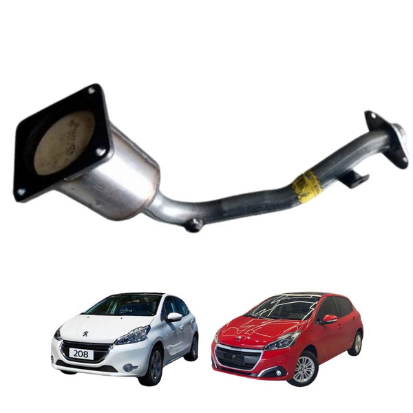Catalisador Peugeot 208 Scapex 1.5 8v e 1.6 16v 2013 a 2019 Novo - DJ Escapamentos