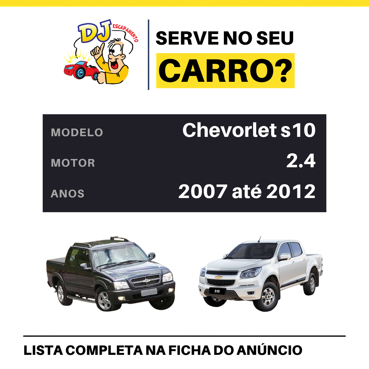 Catalisador Chevrolet S10 Scapex 2.4 2008 Novo, foto 2