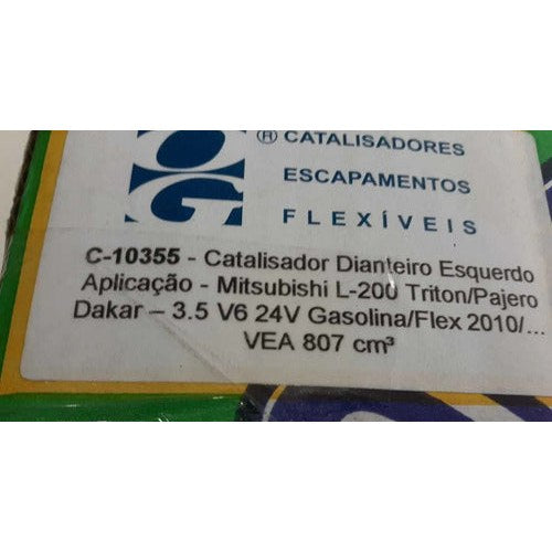 Catalisador Pajero 3.5 v6 flex 2008 a 2015