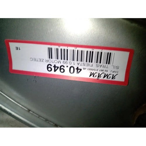 Escapamento Silencioso Fiesta 1.0 zetec 2004 a 2004