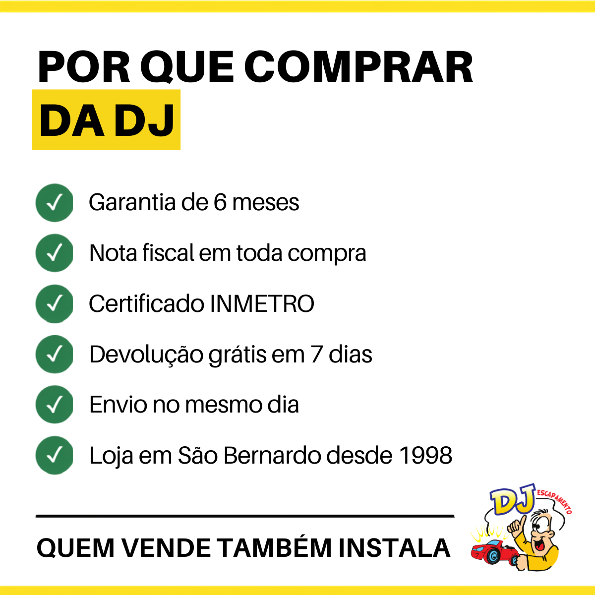 Escapamento esportivo Turbinho Fusca 1.3 1.5 1.6 1967 a 1992 - DJ Escapamentos