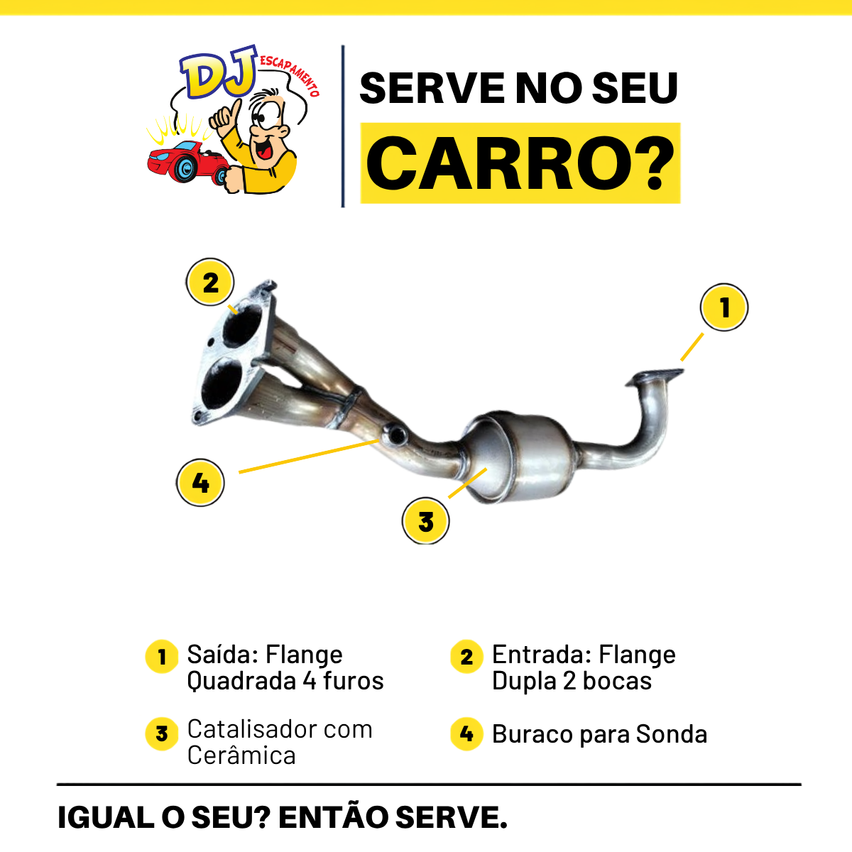 Catalisador Chevrolet S10 Scapex 2.4 2008 Novo, foto 3