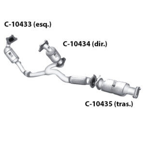 Catalisador do CADILLAC SRX-4 3.0 V6 24V 2012 Novo com 12 Meses de Garantia Pelo Fabricante