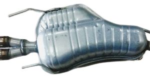 Silencioso Traseiro Vectra 2.2 8v/16v 2004 Ponteira Dupla