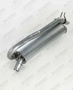 SILENCIOSO TRASEIRO FIAT MAREA SW 1.6 16V 05 A 2007/ 1.8 16V 01 A 04