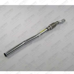 Tubo intermediario c/flexivel Grand Siena 1.4 8V 2011 a 2013 ((SCAPEX))