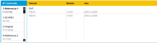 INTERMEDIARIO FIAT  Palio 1.8 8V 2003 ATÉ 2006 ((SCAPEX)) - Image 5
