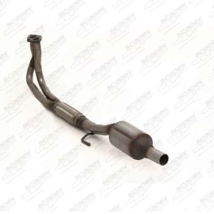 Catalizador com tubo (gasolina) Palio 1.0 16V/1.3 16V/ Siena 1.0 16V/1.3 16V